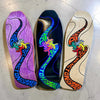 BBC Bryan Pennington Escher Lizard, Limited Edition, HAND-PAINTED, Deck 10.3"x30.5" (PRE-ORDER, MAY) by Brand-X Skateboards