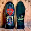 Bryan Pennington BBC GLOW-IN-DARK Crucifix HAND-PAINTED, LIMITED-EDITION Deck 10.3" x30.5" (1 of 10) by Brand-X Skateboards
