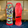 Rubberman 10"x30.25" Limited Edition Deck HAND-PAINTED (1 of 10) by Brand-X Skateboards