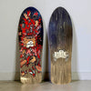Monty Nolder BBC Exploded Bulldog (#3) Limited Edition Deck 10.2"x32" HAND-PAINTED (1 of 20) by Brand-X Skateboards