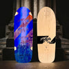 Monty Nolder Stripes ONE OF A KIND, HAND-PAINTED & AUTOGRPAHED Deck 10"x30" (1 of 1) by Brand-X Skateboards