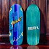 Dave Andrecht 10”x30” HAND-PAINTED & AUTOGRAPHED Deck (1 of 5) by Brand-X Skateboards