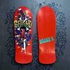 Riot Stick, Limited Edition Deck 10"x30.25" HAND-PAINTED by Brand-X Skateboards