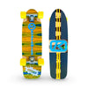 Kryptonics/Sims ONE-OF-A-KIND & HAND-PAINTED CRUISER Deck or Complete 8.5”x31” (1 of 1) by Brand-X Skateboards
