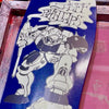 Jeff Phillips BBC Gundam GLOW-IN-DARK Limited Edition, HAND-PAINTED Deck (1 of 10) by Brand-X Skateboards