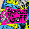 Sean Goff Baby Skater LIMITED EDITION Deck 9.5"x30.5” HAND-PAINTED (1 of 10) by Brand-X Skateboards