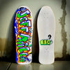 Jeff Phillips GRAFFITI Limited Edition, White HAND PAINTED BBC Deck (1 of 40)