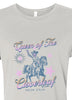 Queen Of The Cloverleaf Women’s Relaxed Jersey Tee by Neon Spur
