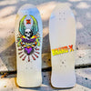 X-Con Limited Edition, Metallic Silver, HAND-PAINTED 10"x30" Deck (1 of 4) by Brand-X Skateboards