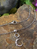 TINY MOON NECKLACE by Bellaforma Jewelry
