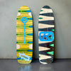 Kryptonics/Sims ONE-OF-A-KIND & HAND-PAINTED CRUISER Deck or Complete 8.5”x31” (1 of 1) by Brand-X Skateboards