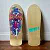 Riot Stick Limited Edition Deck 10"x30.25" HAND PAINTED (1 of 10) by Brand-X Skateboards