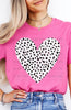 Grunge Dalmatian Heart || Tee