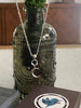 TINY MOON NECKLACE by Bellaforma Jewelry