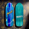 Dave Andrecht 10”x30” HAND-PAINTED & AUTOGRAPHED Deck (1 of 5) by Brand-X Skateboards
