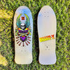 X-Con Limited Edition, Metallic Silver, HAND-PAINTED 10"x30" Deck (1 of 4) by Brand-X Skateboards
