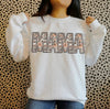 Floral Mama || Faux Embroidery || Sweatshirt Or Hoodie by The Neeley Design Co Wholesale