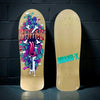 Riot Stick Limited Edition Deck 10"x30.25" HAND PAINTED (1 of 10) by Brand-X Skateboards
