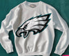Faux Bling Football - Hoodie