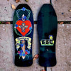 Bryan Pennington BBC GLOW-IN-DARK Crucifix HAND-PAINTED, LIMITED-EDITION Deck 10.3" x30.5" (1 of 10) by Brand-X Skateboards