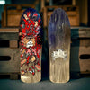 Monty Nolder BBC Exploded Bulldog (#3) Limited Edition Deck 10.2"x32" HAND-PAINTED (1 of 20) by Brand-X Skateboards