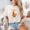 Funny F-Caw-F Rooster Comfort Colors T-shirt by Adorb Custom Tees