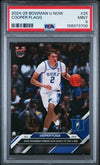 Graded 2024 Topps Bowman U Now Cooper Flagg #25 Rookie RC Basketball Card PSA 9 Mint