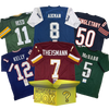Autographed/Signed Football GOLD Series 2 Jersey Mystery Box with PSA JSA or Beckett COA