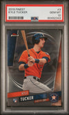Graded 2019 Topps Finest Kyle Tucker #3 Rookie RC Baseball Card PSA 10 Gem Mint