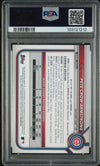 Graded 2022 Topps Bowman 1st Edition Pete Crow Armstrong #BPPF102 Sky Blue Foil Rookie RC Baseball Card PSA 10 Gem Mint