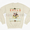 'Gallo Fino' Premium Unisex Sweatshirt – Latin Cultural Pride Jumper, Spanish Slogan Apparel, Cozy Casual Wear by Dog Mom Hat