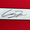 Framed Autographed/Signed Alejandro Garnacho 35x39 Manchester United Red Soccer Jersey Beckett BAS COA