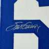 Framed Autographed/Signed Steve Garvey 35x39 Los Angeles LA White Baseball Jersey Beckett BAS COA