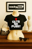 Gets No Pussy Arrow Adult Humor Funny Graphic Tee Shirt by MyWackyTees