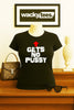Gets No Pussy Arrow Adult Humor Funny Graphic Tee Shirt by MyWackyTees