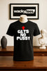 Gets No Pussy Arrow Adult Humor Funny Graphic Tee Shirt by MyWackyTees