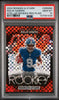 Graded 2024 Panini Rookies & Stars Malik Nabers #SRMNS Stellar Rookies Red Plaid Rookie RC Football Card PSA 10 Gem Mint