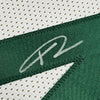 Framed Autographed/Signed Giannis Antetokounmpo 35x39 Milwaukee White Basketball Jersey JSA COA