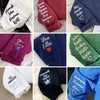 Make Heaven Crowded Embroidered Sweatshirt, Christian Hoodie, Vintage Christian Apparel, Faith-Based Gift for Him & Her by Dog Mom Hat