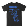 In Glock We Trust Graphic Tee by Obsessed with graphic tees