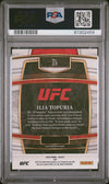 Graded 2022 Panini Select UFC Ilia Topuria #23 Blue Rookie RC UFC MMA Card PSA 10 Gem Mint