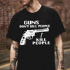 Gns Don't KII People, I K*II People Shirt – Funny Happy Gilmore Quote Tee, Retro Movie Humor Shirt by Dog Mom Hat
