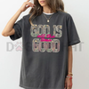 "God Is Good" Camo Graphic Tee by Dog Mom Hat