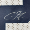 Framed Autographed/Signed Chris Godwin 35x39 Penn State White College Football Jersey PSA/DNA COA