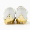 Phenom Elite Quantum Carbon Football Cleats – Gold Rush (White & Gold) by Phenom Elite Brand