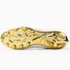 Phenom Elite Quantum Carbon Football Cleats – Gold Rush (White & Gold) by Phenom Elite Brand