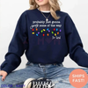 'Gonna Jingle Some Of The Way I'm Tired' Christmas Sweatshirt by Dog Mom Hat