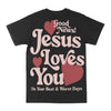 Good News God Loves You Graphic Tee by Obsessed with graphic tees