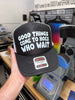 Good Things Come To Hoes Who Wait Trucker Hat by Luckless Outfitters