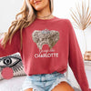 Gossip Like Charlotte Comfort Colors Long Sleeve – Historical Fiction BookTok Shirt by Adorb Custom Tees